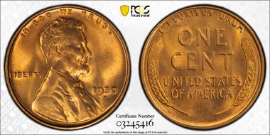 1930-S 1C MS67+ RD