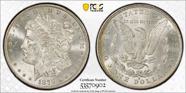 1879-S $1 MS62