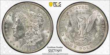 1901-O $1 MS61