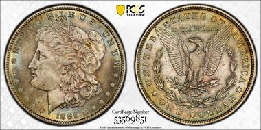 1889 $1 MS64