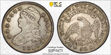 1818 50C O-106a VF35