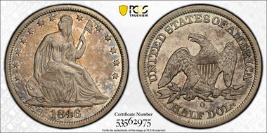 1846-O 50C WB-4 AU53