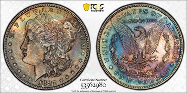 1882 $1 MS64