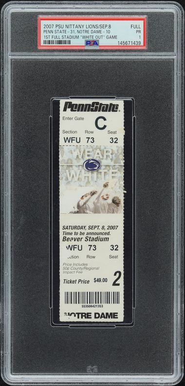 1ST FULL STADIUM "WHITE OUT" GAME
