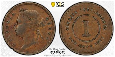 1876 1C Prid-169 VF35BN