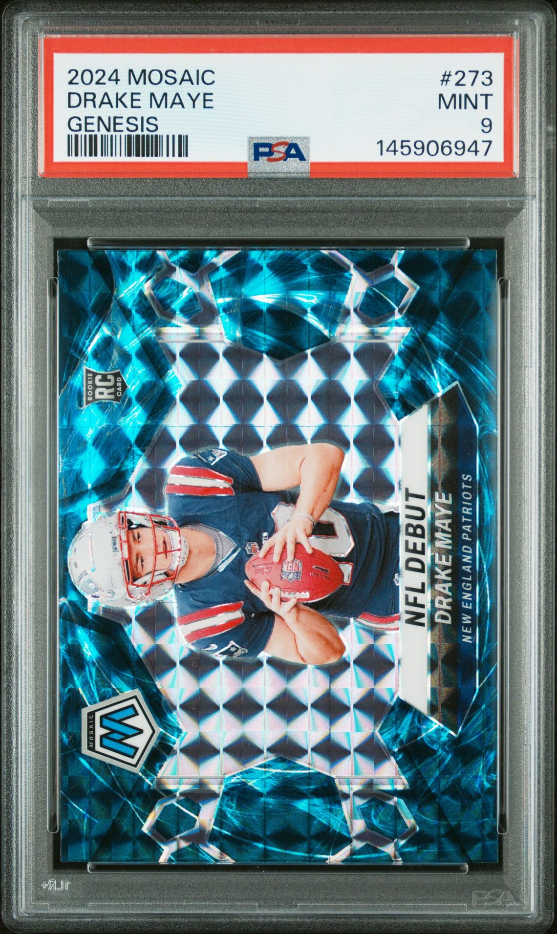 2024 Panini PANINI MOSAIC Genesis #273 Drake Maye front
