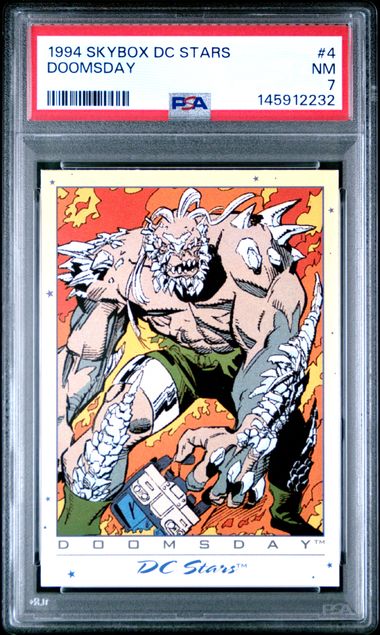 1994 SkyBox Dc Stars #4 Doomsday front