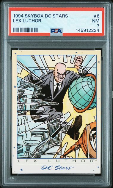 1994 SkyBox #6 Lex Luthor front