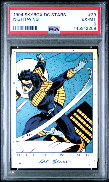 1994 SkyBox Dc Stars Ex- Mt #33 Nightwing front