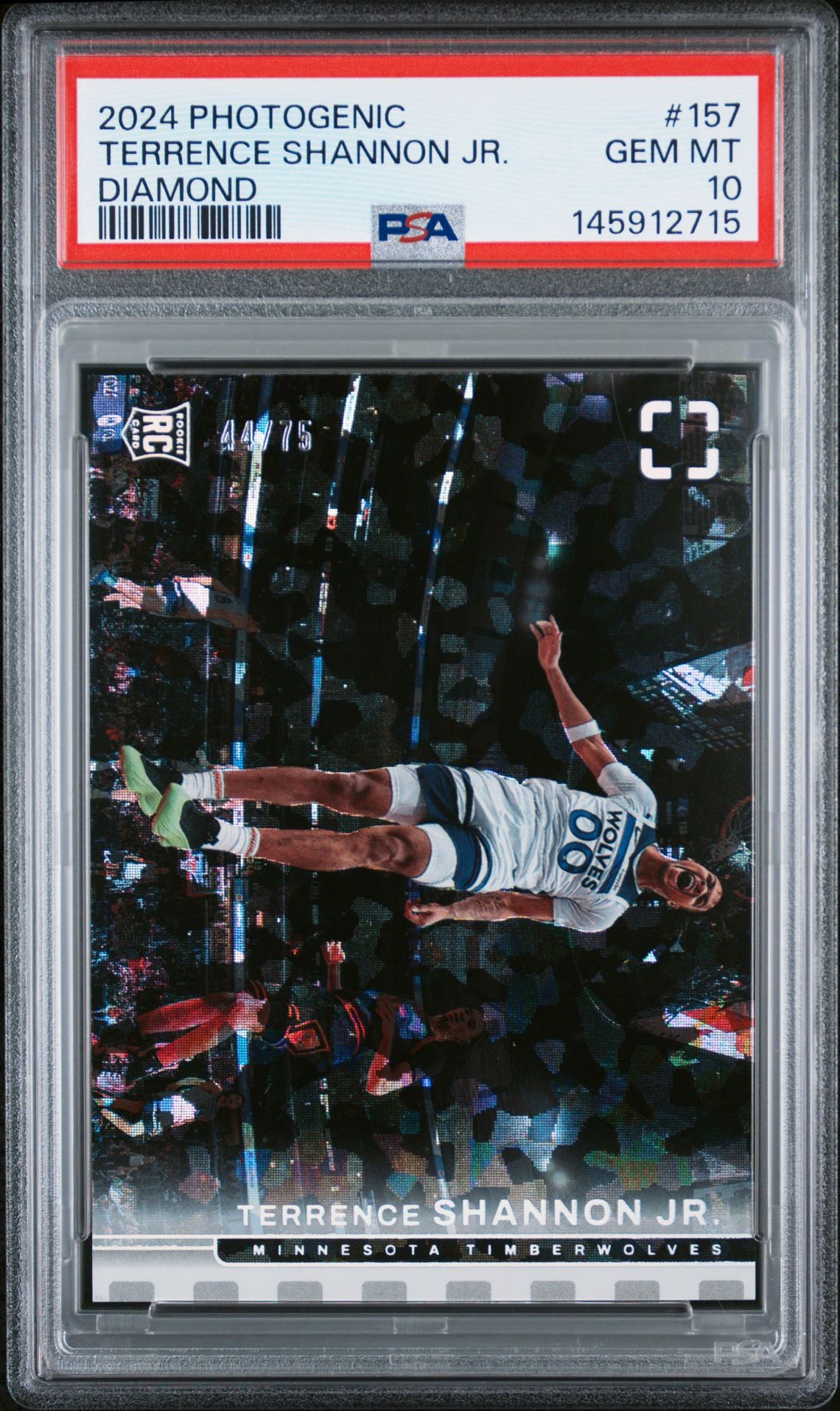 2024 Panini PANINI PHOTOGENIC SILVER #157 Terrence Shannon Jr. front