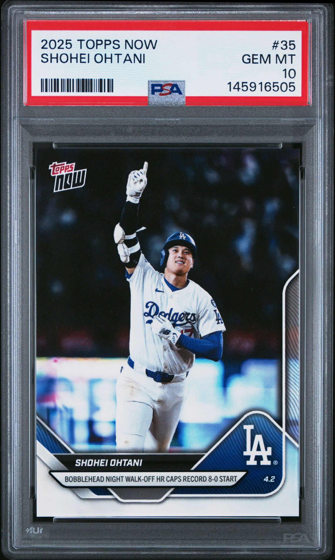 2025 Topps TOPPS NOW #35 Shohei Ohtani front