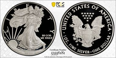 2020-S $1 Silver Eagle PR69DCAM