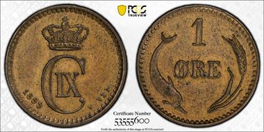 1899 VBP Øre MS63BN