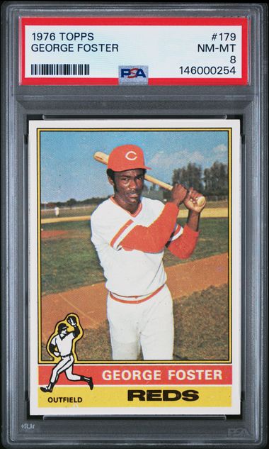 1976 Topps #179 George Foster front