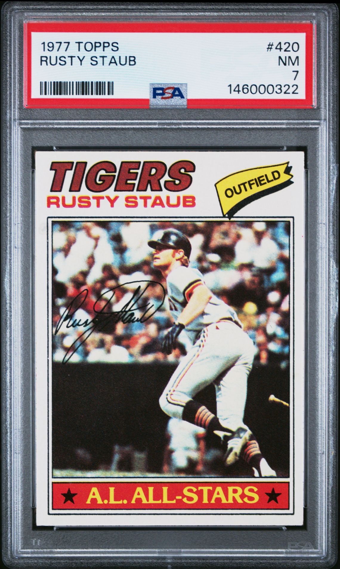 1977 Topps TOPPS #420 Rusty Staub front