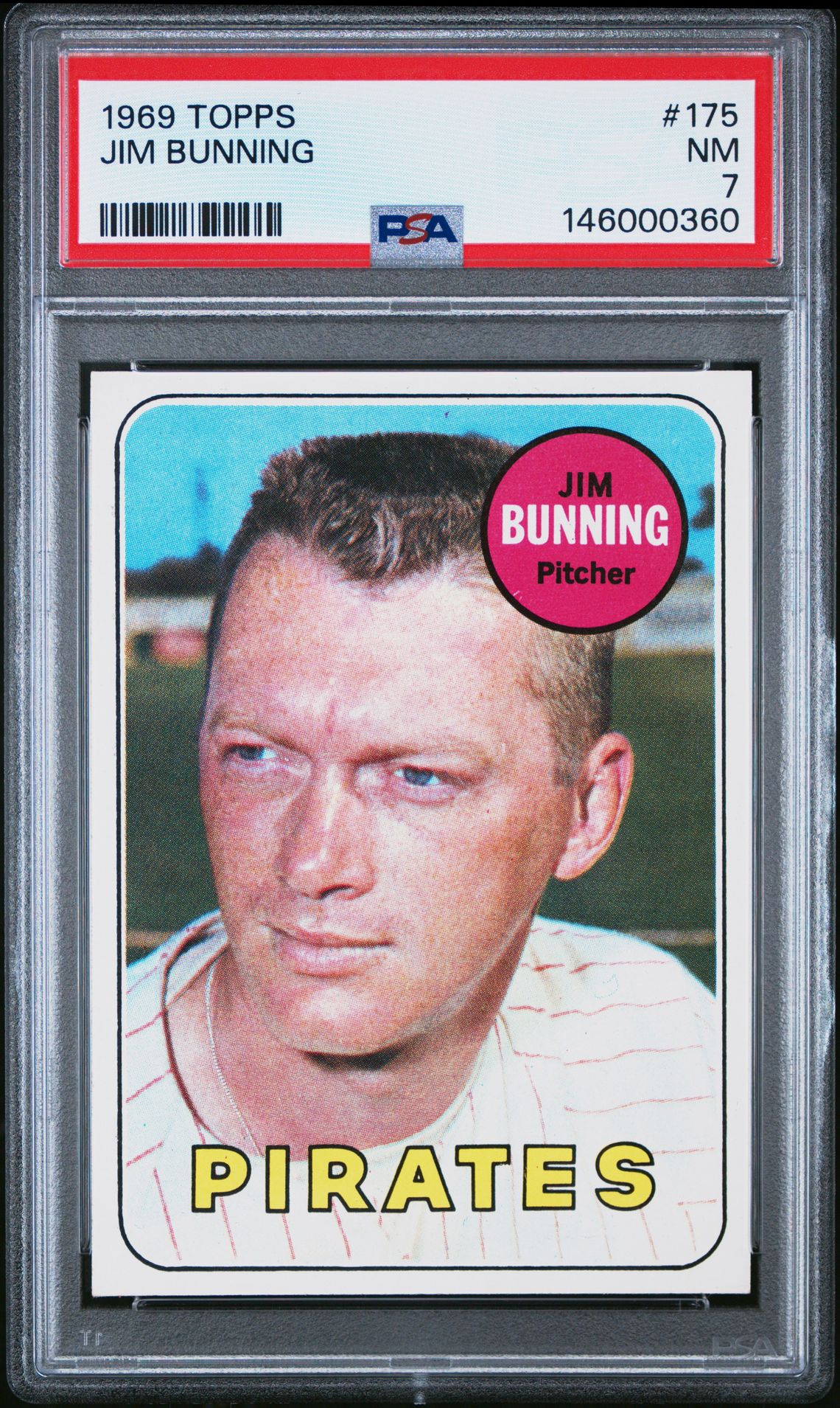 1969 Topps TOPPS #175 Jim Bunning front