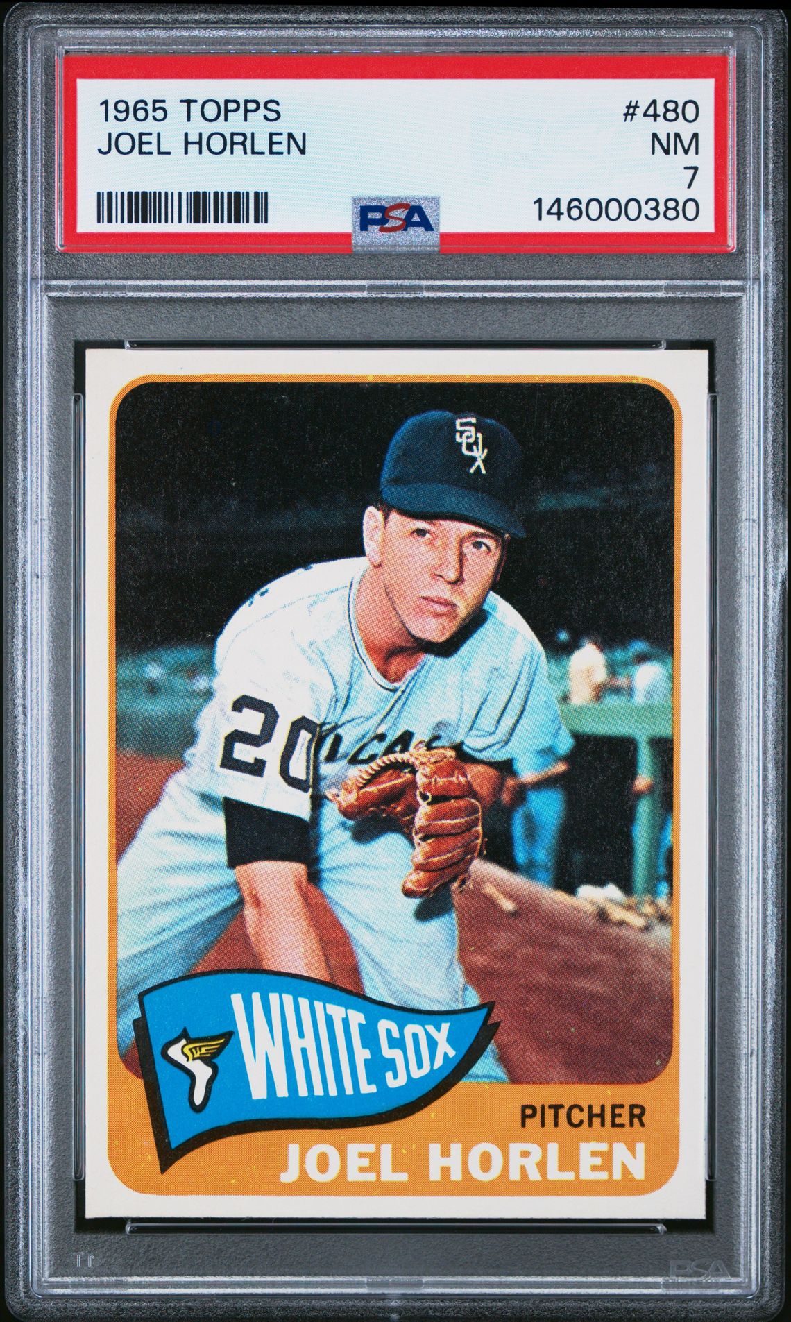 1965 Topps TOPPS #480 Joel Horlen front