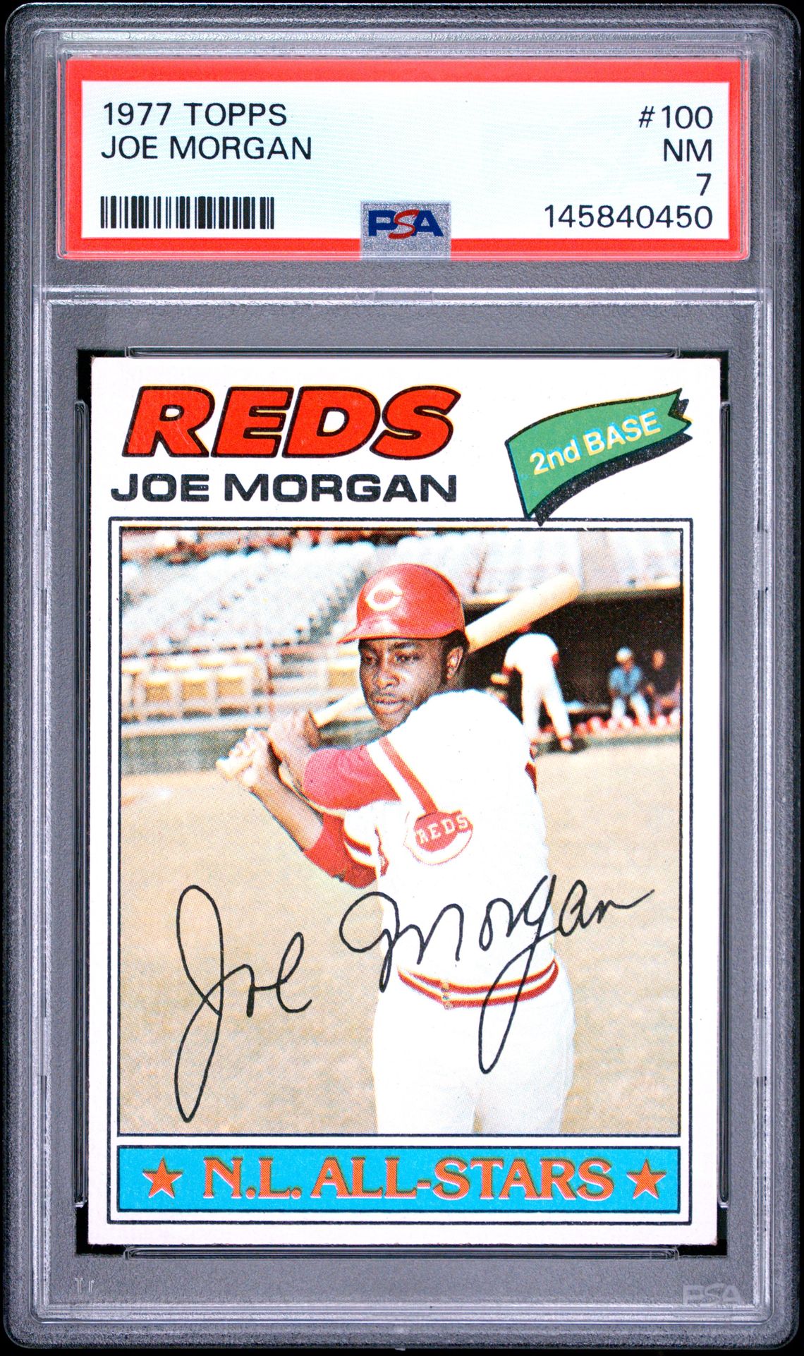 1977 Topps Joe Morgan #100 Nm 7 front