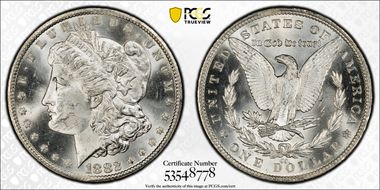 1882-CC $1 MS63
