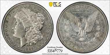1884-S $1 N1