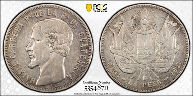 1859 Peso Without Pellets VF30