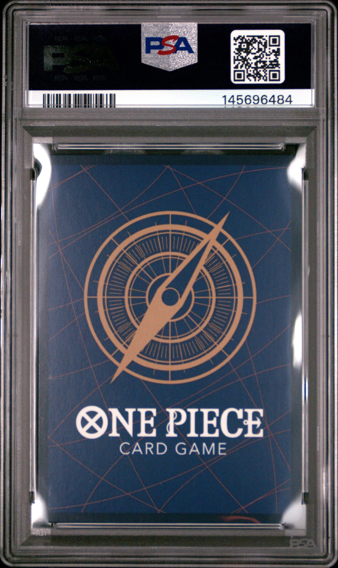 2025 One Piece Eb02-Extra Booster -Anime 25Th Collection- Monkey D. Luffy #061 (Alternate Art) Gem Mt 10 back view - PSA certificate #145696484