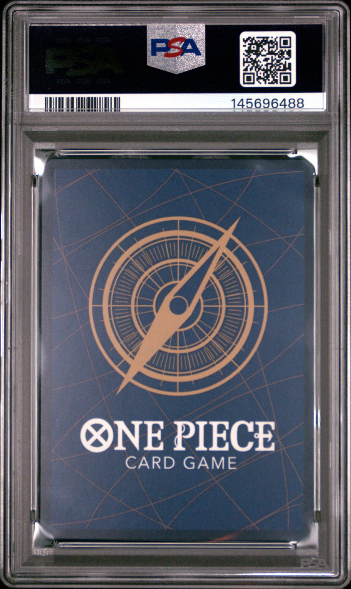 2024 One Piece Promos Monkey D. Luffy #041 (One Piece Emotion) Gem Mt 10 back view - PSA certificate #145696488