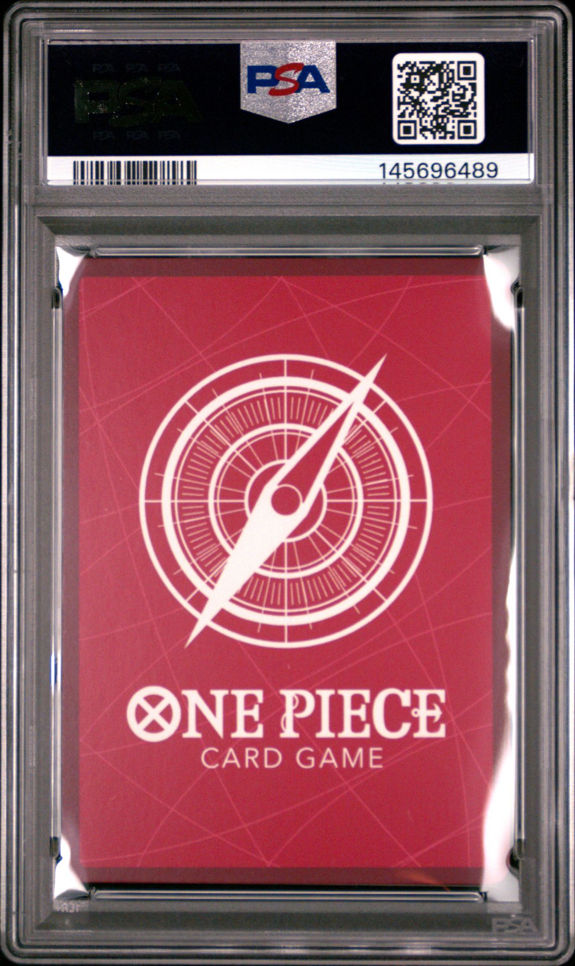 2025 One Piece Op11-A Fist Of Divine Speed Nami #041 (Alternate Art) Gem Mt 10 back view - PSA certificate #145696489