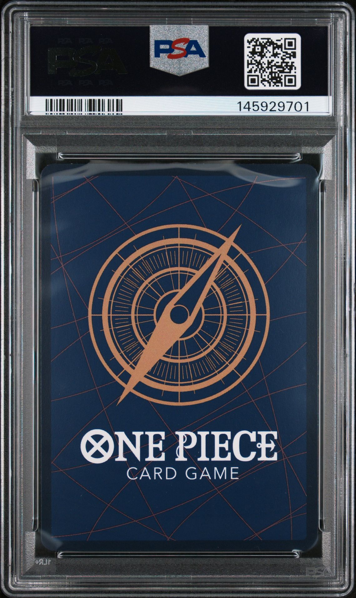 2025 One Piece Op13-Carrying On His Will Gol D. Roger #118 (Wanted Alternate Art) Gem Mt 10 back