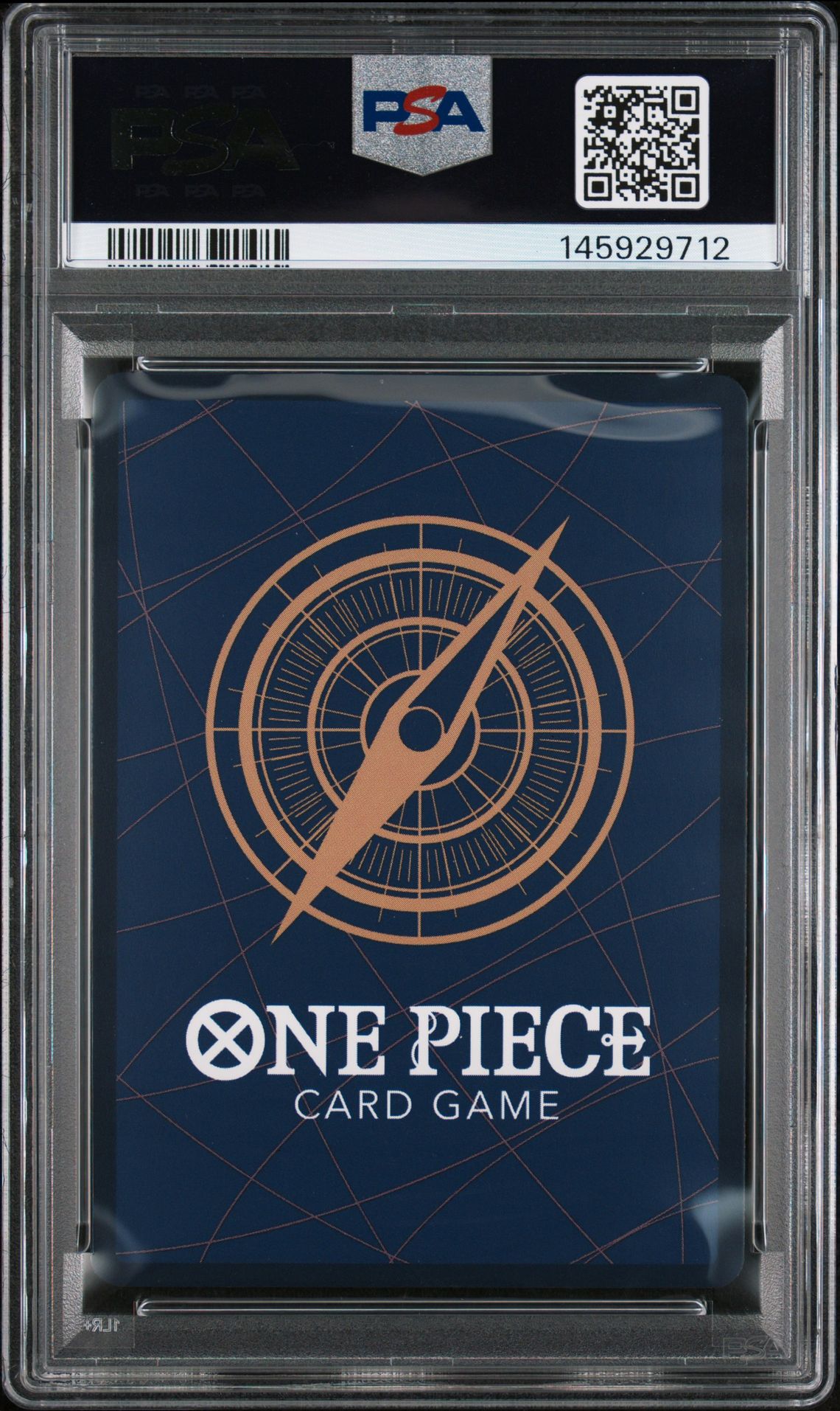 2024 One Piece Op08-Two Legends Monkey D. Luffy #109 (Treasure Rare) Gem Mt 10 back