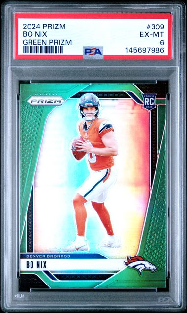 Panini Green Bo Nix front