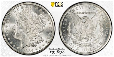1884-CC $1 MS64
