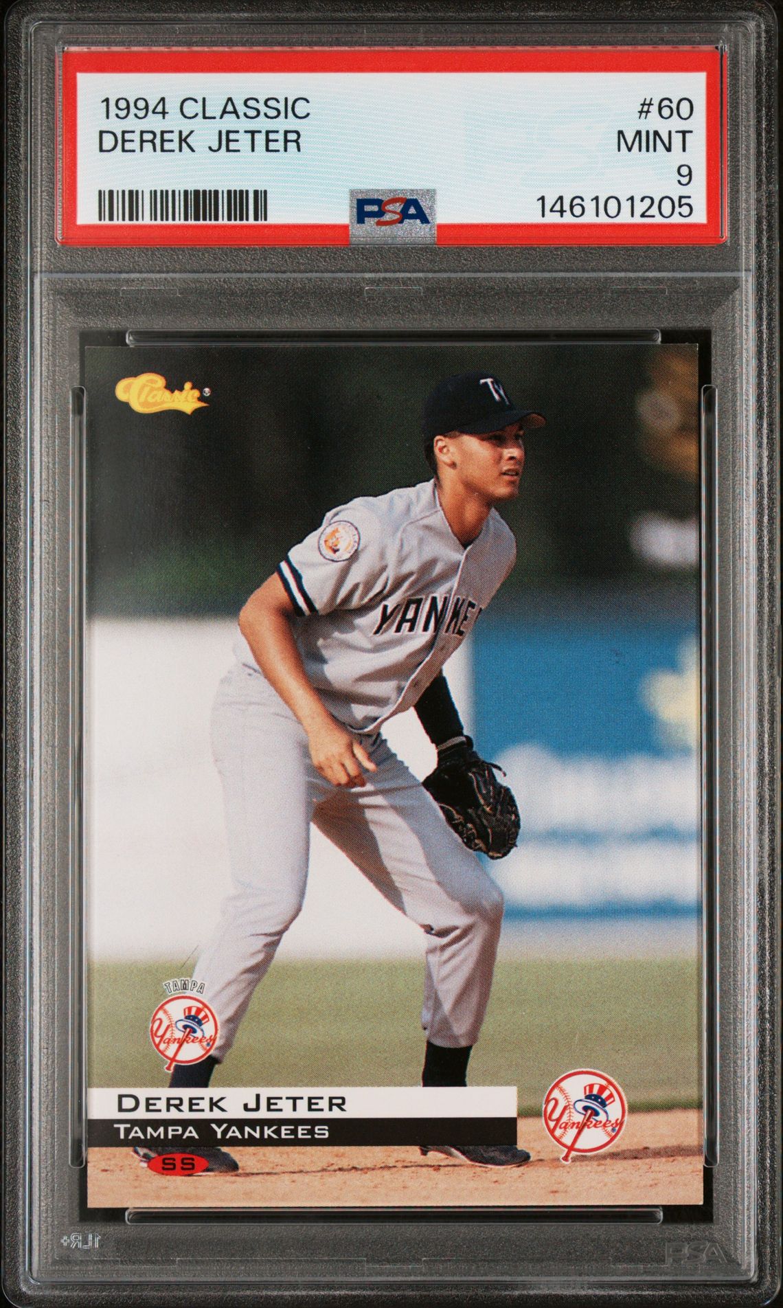 1994 Classic CLASSIC #60 Derek Jeter front
