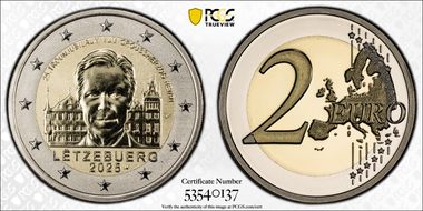 2025 € 2 Henry I Accession 25th Ann. Rev PR PR69