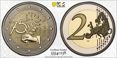 2025 € 2 Schuman Declaration 75th Ann. Rev PR PR69