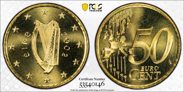 2002 € 0.50 MS67