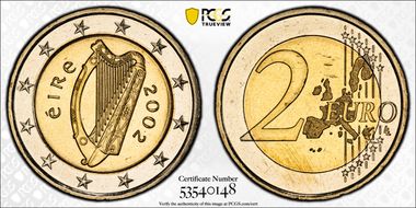 2002 € 2 MS65