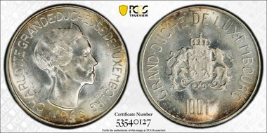 1963 100 Fr Charlotte MS65