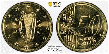 2012 € 0.50 MS66
