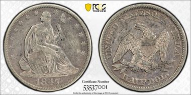 1847-O 50C N1