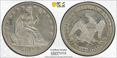 1849-O 50C N1