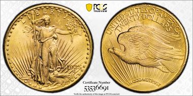 1925 $20 MS64