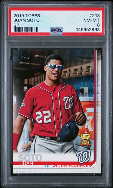 2019 Topps Sp #213 Juan Soto front