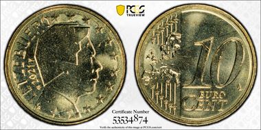 2021 € 0.10 MS66