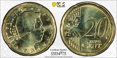 2021 € 0.20 MS66