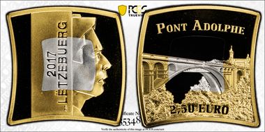 2017 € 2.5 Adolphe Bridge PR70DCAM