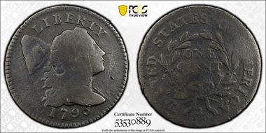 1795 1C Lettered Edge N1BN