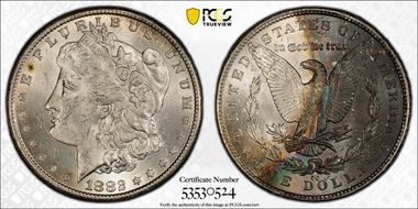 1882-CC $1 MS63