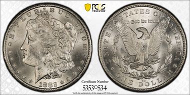 1882-CC $1 MS64