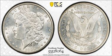 1899-S $1 AU58